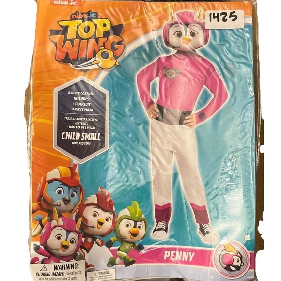 NEW Nick Jr. Top Wing Halloween Costume Penny Small Child Sz 4-6 - Picture 1 of 3